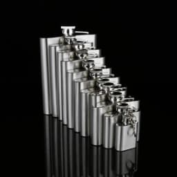 1/2/3/4/5/6/7/8/9/10/12/18oz Stainless Steel Hip Flask with Funnel Pocket Hip Flask Alcohol Whiskey Hip Flask Screw Cap