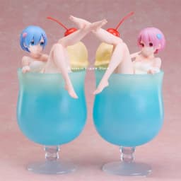 Original Genuine elCOCO Re: Zero Starting Life in Another World 20.7cm Rem Ram PVC Action Figure Collectible Model Toy Glazovin