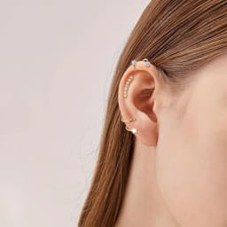 FASACCO 1PC Cartilage Earring Stud for Women Flower Heart Hypoallergenic Stainless Steel Screw Back CZ Earrings Piercing Jewelry