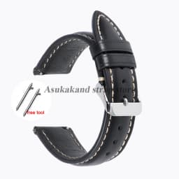 18mm 19mm 20mm 21mm 22mm Universal Vintage Oil Wax Leather Watch Straps Brown Head Layer Watch Band Men Accessories Pin Buckle