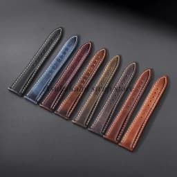 18mm 19mm 20mm 21mm 22mm Universal Vintage Oil Wax Leather Watch Straps Brown Head Layer Watch Band Men Accessories Pin Buckle