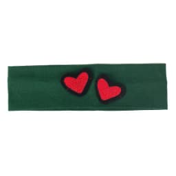 Fashion Kids Cut Love Applique Headband Baby Girls Soft Cotton Plain Flat Hairband Children Accessories Elastic Hair Bands