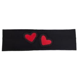 Fashion Kids Cut Love Applique Headband Baby Girls Soft Cotton Plain Flat Hairband Children Accessories Elastic Hair Bands