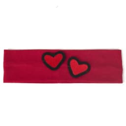Fashion Kids Cut Love Applique Headband Baby Girls Soft Cotton Plain Flat Hairband Children Accessories Elastic Hair Bands