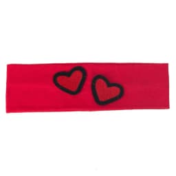 Fashion Kids Cut Love Applique Headband Baby Girls Soft Cotton Plain Flat Hairband Children Accessories Elastic Hair Bands