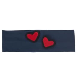 Fashion Kids Cut Love Applique Headband Baby Girls Soft Cotton Plain Flat Hairband Children Accessories Elastic Hair Bands