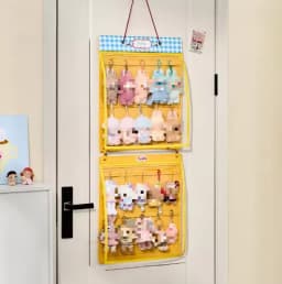 Household Doll Storage Bag Cotton Doll Hanger Storage Dustproof Cover Doll Storage Hanger Bag Trendy Doll Display Bag