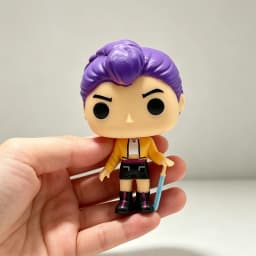 Anime Character Vinyl Action Figure Rumi Mira Zoey Collectible Model Toy Desktop Decoration Ornament Gift for Cartoon Fans