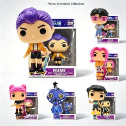 Anime Character Vinyl Action Figure Rumi Mira Zoey Collectible Model Toy Desktop Decoration Ornament Gift for Cartoon Fans