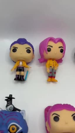 Anime Character Vinyl Action Figure Rumi Mira Zoey Collectible Model Toy Desktop Decoration Ornament Gift for Cartoon Fans