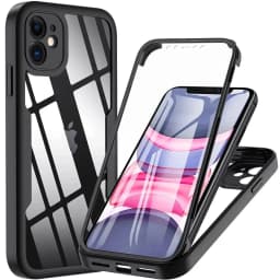 360 Full Body Front+Back Clear Case For iPhone 16 15 14 13 11 12 Pro Max XS X XR 7 8 Plus SE 2022 Silicone Shockproof Cover