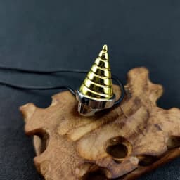 Anime Tengen Toppa Gurren Lagann Tengentoba Core Drill Pendant Necklace for Women Men Gold Color Pendant Fans Collection Jewelry