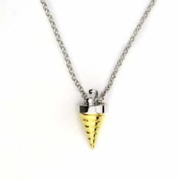 Anime Tengen Toppa Gurren Lagann Tengentoba Core Drill Pendant Necklace for Women Men Gold Color Pendant Fans Collection Jewelry