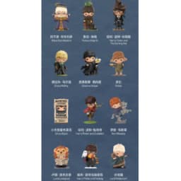 POP MART Hirono Harry Potter SeriesMystery Box Genuine Blind Box Guess Toys Bag Ornament Figurines Home Decor Desktop Doll