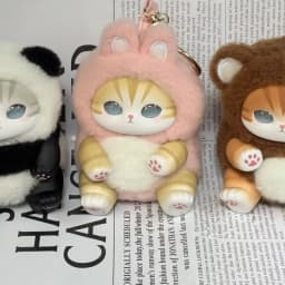 new Mofusand Vinyl Series Toys Shark Cat Surprised Box Toy Ornaments For Kids birthday girl Gift Pendant replica