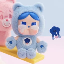 POP MART CRYBABY Care Bears Series Vinyl Plush Pendant Blind Box Official Genuine Mystery Box Collectible Figure Bag Ornament