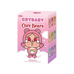 POP MART CRYBABY Care Bears Series Vinyl Plush Pendant Blind Box Official Genuine Mystery Box Collectible Figure Bag Ornament
