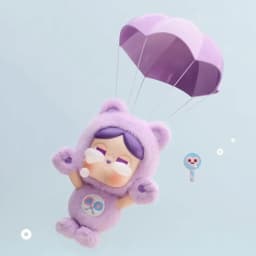 POP MART CRYBABY Care Bears Series Vinyl Plush Pendant Blind Box Official Genuine Mystery Box Collectible Figure Bag Ornament