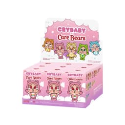 POP MART CRYBABY Care Bears Series Vinyl Plush Pendant Blind Box Official Genuine Mystery Box Collectible Figure Bag Ornament
