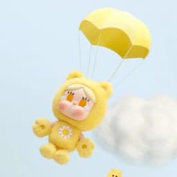 POP MART CRYBABY Care Bears Series Vinyl Plush Pendant Blind Box Official Genuine Mystery Box Collectible Figure Bag Ornament
