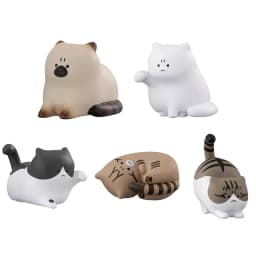Bandai Original Gashapon Angry Cat Rage Kitty Anime Figure Kawaii Collectible Toy Series 3 Anime Action Figure Model Toy Gift