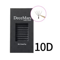DeceMars 3DW/4DW/5DW/6DW/NEW 6DW/7DW/8DW/NEW 8DW/9DW/10DW/NEW 10DW Eyelash Extension for Makeup