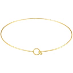 Stainless Steel Heart Round Adjustable Collar Women's Necklace Simple Open Neck Metal Jewellery Accessories: VL534 VL535
