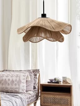 Wabi Sabi Rope Led Ceiling Chandelier Restaurant Shop Bar Hanging Lamp Living Room Dining Kitchen Pendant Lights Room Decor