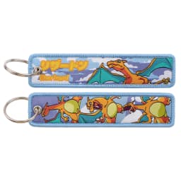 1pcs Cute Animals Embroidery Key Fobs Anime Monster Key Tags Keychains for Motorcycles Cars Fashion Key Rings Accessories Gifts