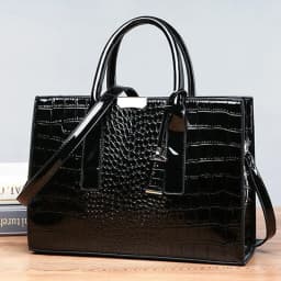 Luxury Crocodile Pattern Handbag ,Women Large Capacity Shoulder Bag, PU Leather Top-handle Bag, Brands Crossbody Bag Totes sac