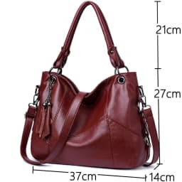 Women Leather Handbags Designer Tassel Crossbody Bags For Women Luxury Brand Shoulder Bags Sac A Main Female Messenger Bag New