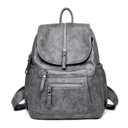 Women High Quality Leather Backpacks Vintage Female Shoulder Bag Sac A Dos Travel Ladies Bagpack Mochilas School Bags for Girls