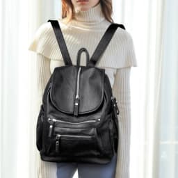 Women High Quality Leather Backpacks Vintage Female Shoulder Bag Sac A Dos Travel Ladies Bagpack Mochilas School Bags for Girls