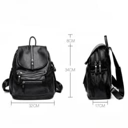 Women High Quality Leather Backpacks Vintage Female Shoulder Bag Sac A Dos Travel Ladies Bagpack Mochilas School Bags for Girls