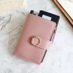 New Fashion Short Women's Wallet Zipper Card Holder Cute Female Coin Purse High Quality PU Wallets For Girls