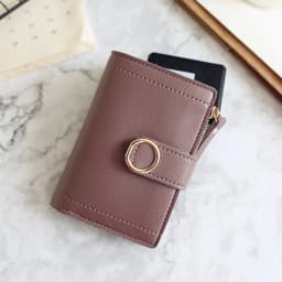 New Fashion Short Women's Wallet Zipper Card Holder Cute Female Coin Purse High Quality PU Wallets For Girls