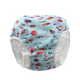 Ircomll Infant Baby Leakproof Swimming Nappies Newborn High Waist Learning Swimming Trunks Children's Learning Pants Baby Swimmi