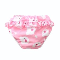 Ircomll Infant Baby Leakproof Swimming Nappies Newborn High Waist Learning Swimming Trunks Children's Learning Pants Baby Swimmi