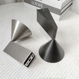 Italian Designer's Minimalist Aluminum Bedside Wall Lamp Corridor Staircase Background Wall Conical Geometric Warm Wall Lamp