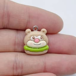 10pcs Cartoon Animal Charm Decorative Resin Pendant DIY Jewelry Accessories Making Earrings Necklace