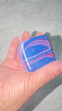 NeeDoh Swirlin USA Limited Sensory Squish Unique Swirling Sensory Stress Relief Squeeze Cube Anti-Anxiety Fidget for Focus ADHD