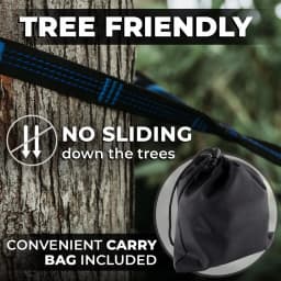 Camping Hammock Tree Friendly Straps with 12 Adjustable Loops and Ultra-Length Outdoor Hammock Straps and Belts