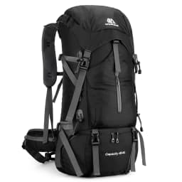 70L Travel Backpack Hiking Backpack Water-resistant Climbing Camping Backpack Travel Daypack with Rain Cover Climbing Bag