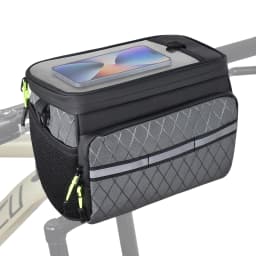 26 Types of Front Bike Bags, Bicycle Handlebar Thermal Bags, Front-Mounted Phone Cooler Storage Bags, with Tpu Touch Screen Insulation Layer, Can Be Strapped to the Frame, Cycling Accessories, Suitable for Outdoor Hiking and Travel Assistance There Are Two Styles to Choose From: the Starry Sky Style and the Regular Style.