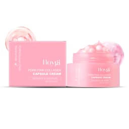 Korean PDRN Pink Collagen Capsule Cream Anti-Wrinkle Hydrating Moisturizer Cream Firming Brightening Skin Face Care Capsules