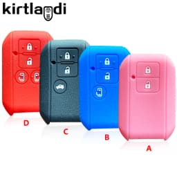 2 3 4 buttons silicone remote key cover case holder keychain for Suzuki Swift Wagon Jimny Sierra Spacia Ertiga embona 2018 -2021
