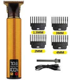 Hot T9 Electric Haircutting Machine Professional Men's Shaving Tool Wireless Rechargeable Hair Trimmer Men's Haircut Scissors
