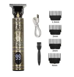 Hot T9 Electric Haircutting Machine Professional Men's Shaving Tool Wireless Rechargeable Hair Trimmer Men's Haircut Scissors