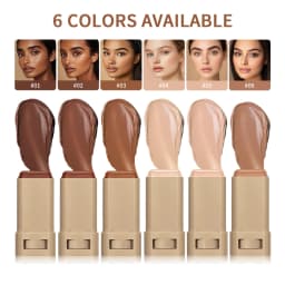 Foundation Skin Tint Balm Skin Tint Stick Waterproof Nourishing Solid Tinted Serum Face Tinted Face Contour Stick Makeup