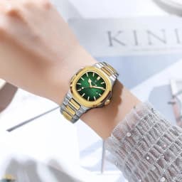 POEDAGAR Square Luxury Watch For Woman Waterproof Luminous Date Ladies Wristwatch Stainless Steel Fashion Quartz Women's Watches